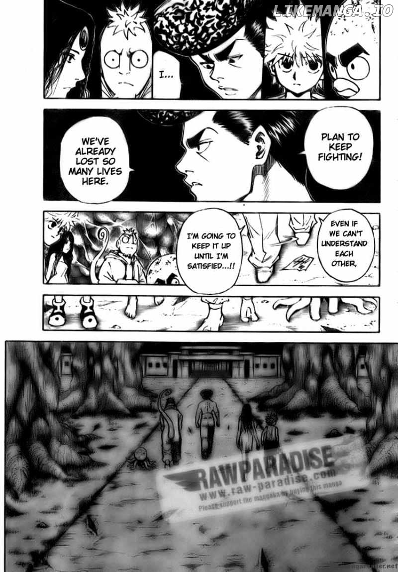 Hunter x Hunter, Chapter 300 image 07